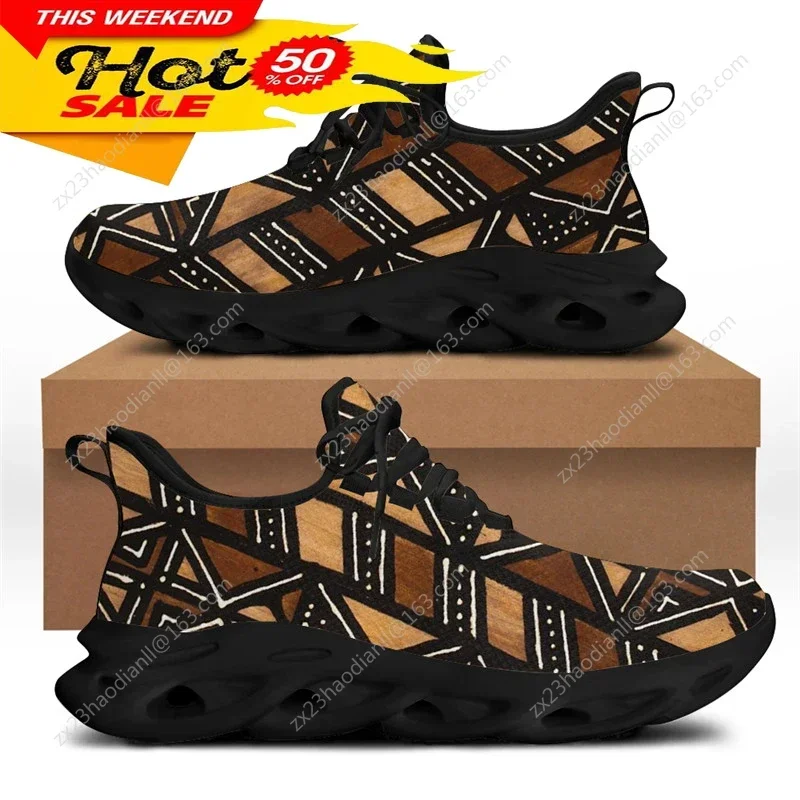 Ethnic Fashion Women - Męskie sneakersy z afrykańskim etnicznym wzorem