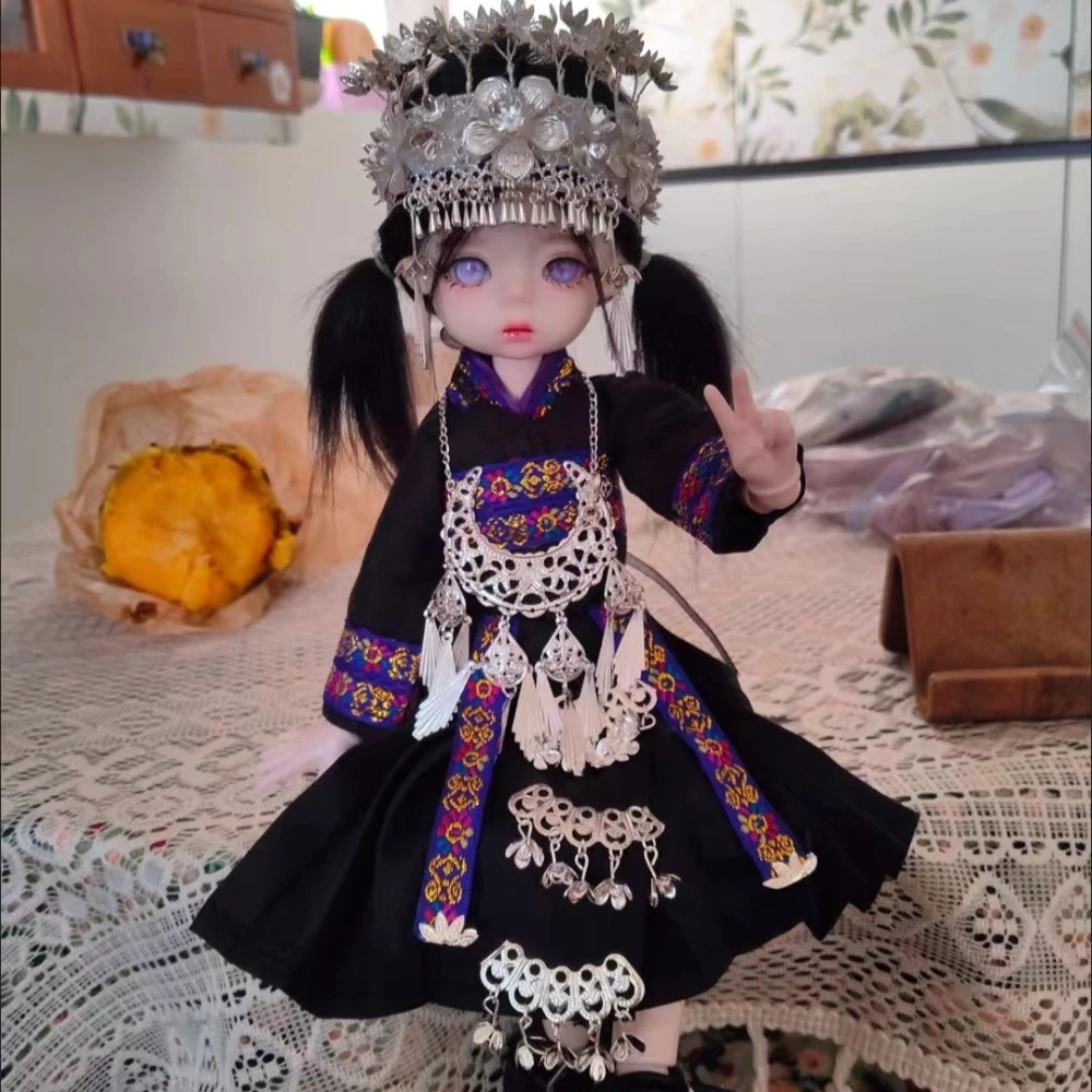 Ethnic Fashion House - Ubranka dla lalek 1/6, garnitur dla