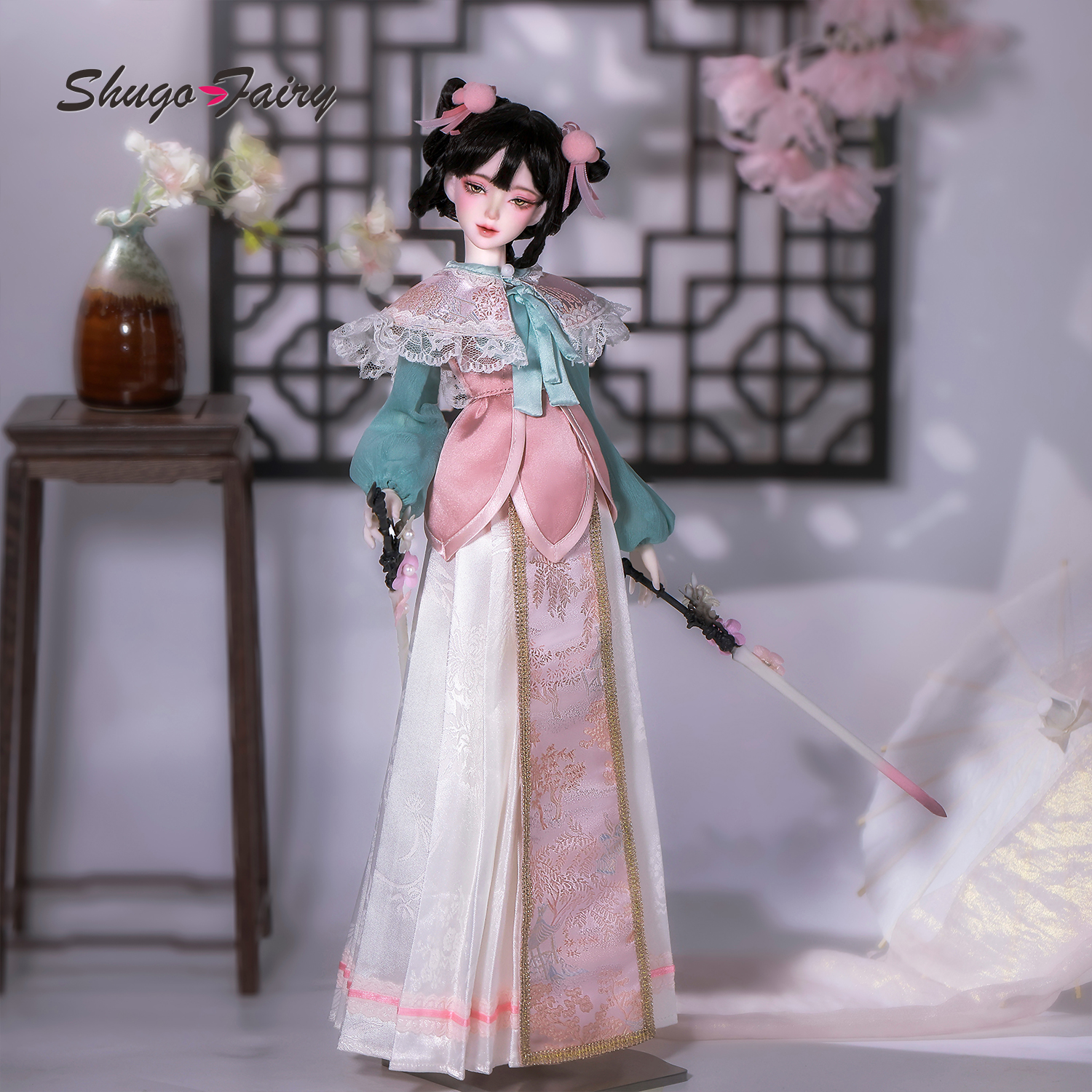 Ethnic Fusion Fashion - ShugaFairy Yiran C BJD 1/4 Pełny