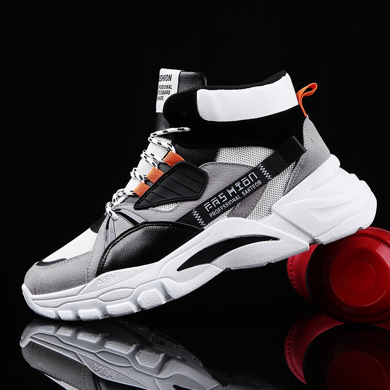 Fashion Ethnic Wear For Men - Hightop letnie męskie buty sportowe męskie
