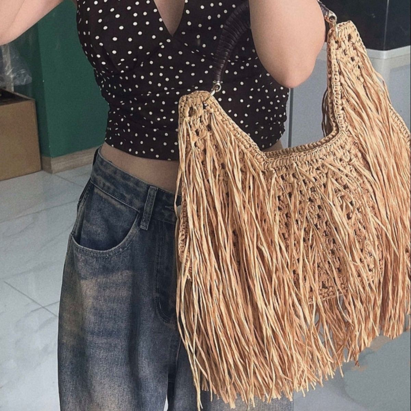 Torba słomkowa w stylu boho z  – Ethnic Fashion Designer recenzja i cena