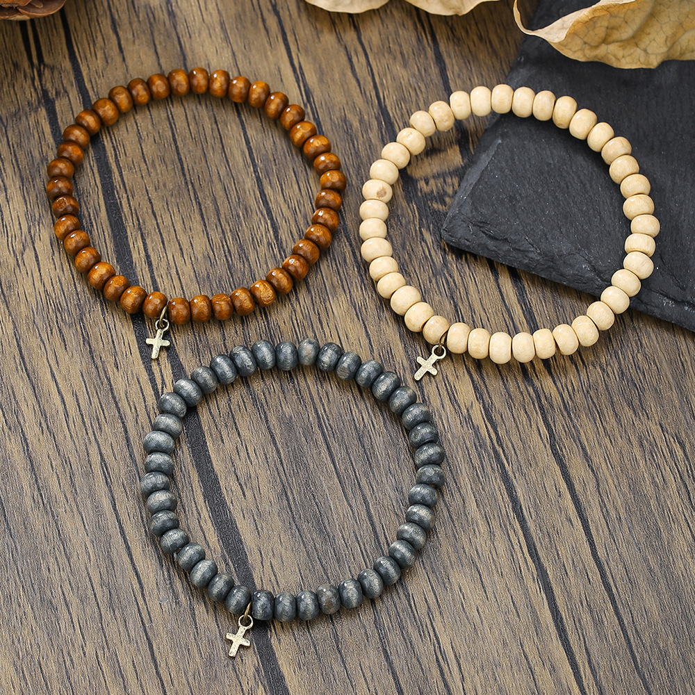 Bransoletka z drewnianych kora – Fashion Ethnic Wear For Men recenzja i cena