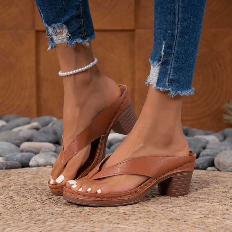 Modne damskie klapki na wysoki – Ethnic Fashion Women recenzja i cena
