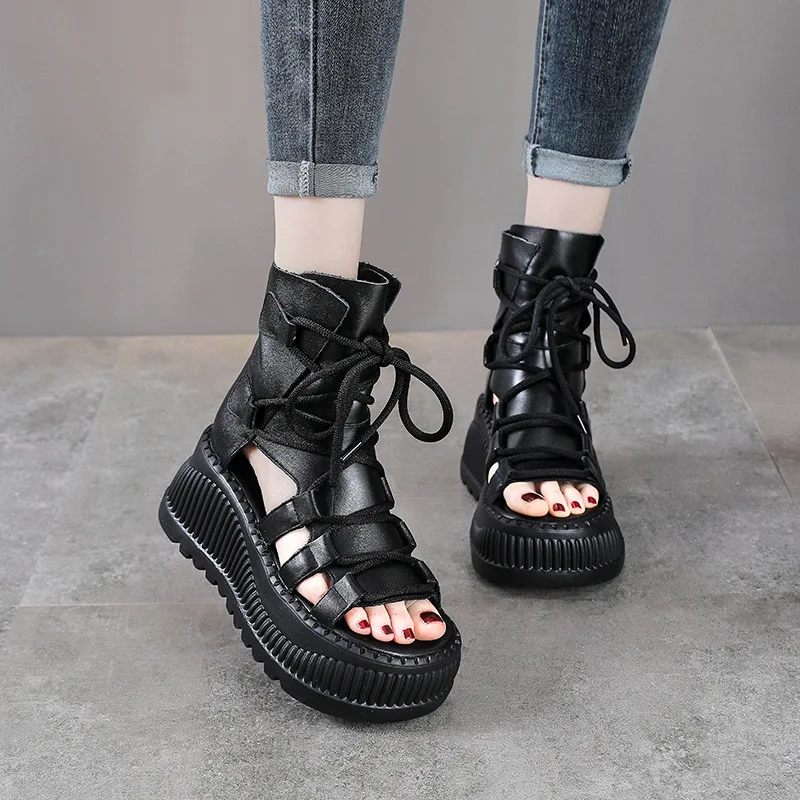 Botki damskie ze skóry natural – Ethnic Fashion Women recenzja i cena