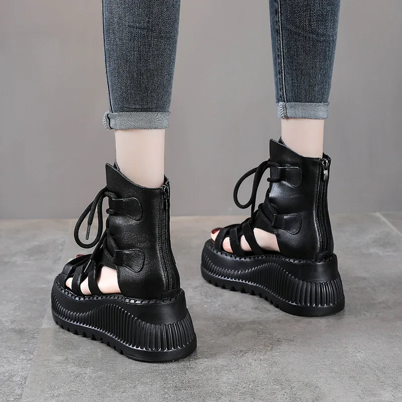 Botki damskie ze skóry natural – Ethnic Fashion Women recenzja i cena