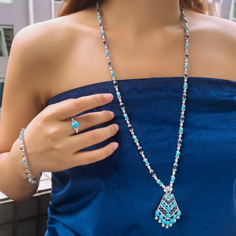 CWWZircons 4 szt. Elegancki Ni – Ethnic Fashion Dubai recenzja i cena