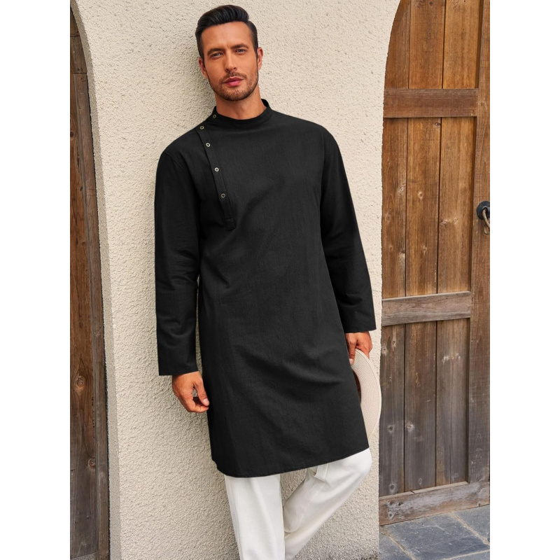 Męski kaftan, toba, szata, kos – Kurta Men Cotton recenzja i cena