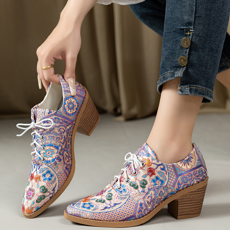Botki damskie etniczne wiosenn – Ethnic Fashion Women recenzja i cena
