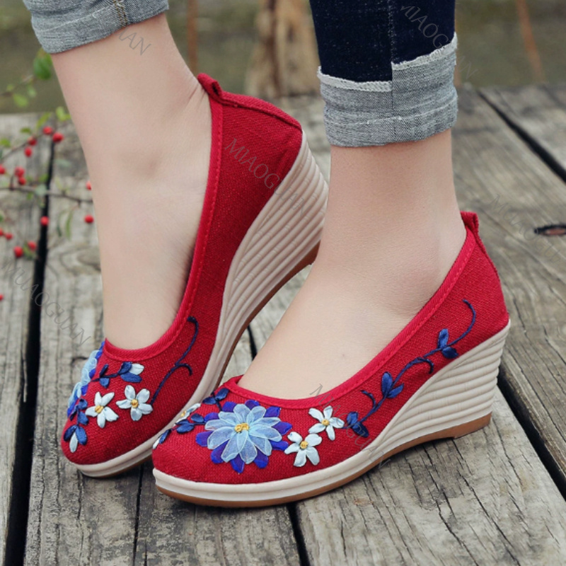 Haftowane damskie wygodne buty – Ethnic Fashion Women recenzja i cena