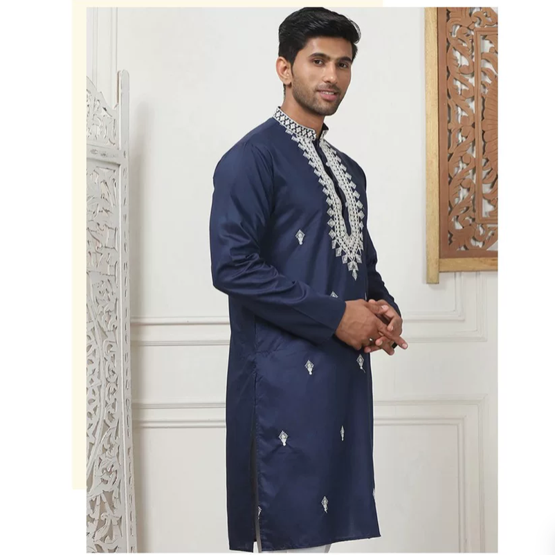 Męski płaszcz w tradycyjnym in – Kurta Men Cotton recenzja i cena