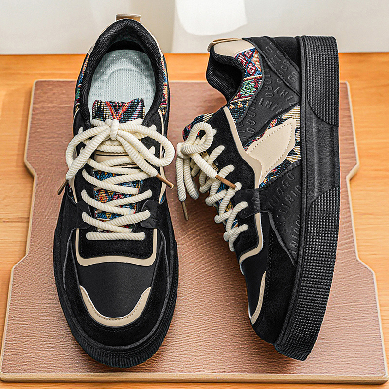 Męskie sneakersy vintage z pat – Ethnic Fashion Walk recenzja i cena