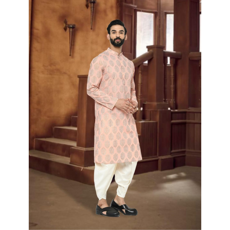 Męska kurta - Tunika z nadruki – Kurta Men Cotton recenzja i cena
