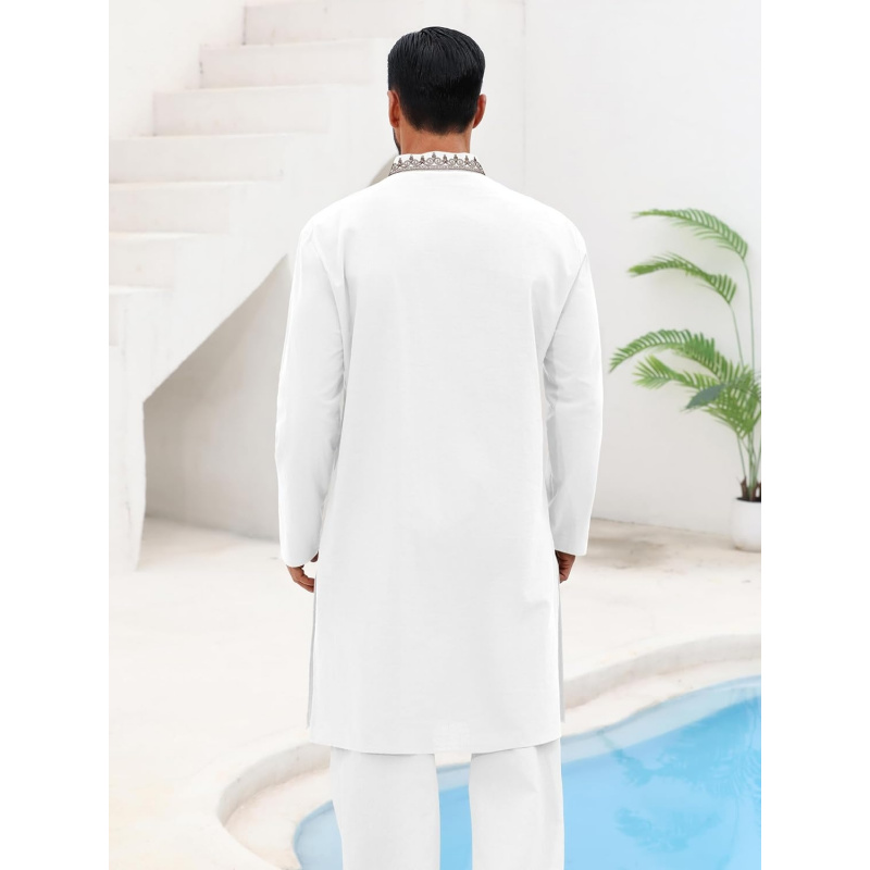 Męski kaftan Thobe, bawełniana – Kurta Men Cotton recenzja i cena
