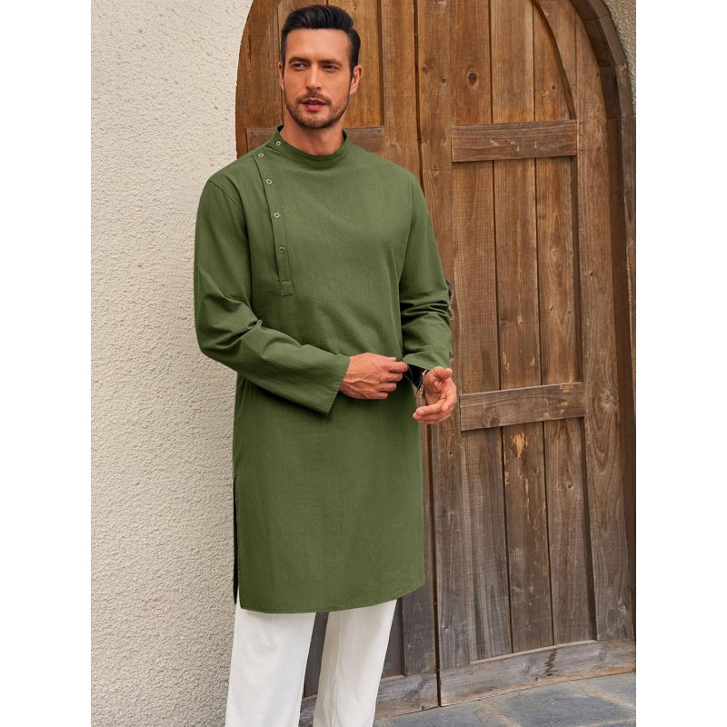 Męski kaftan, toba, szata, kos – Kurta Men Cotton recenzja i cena