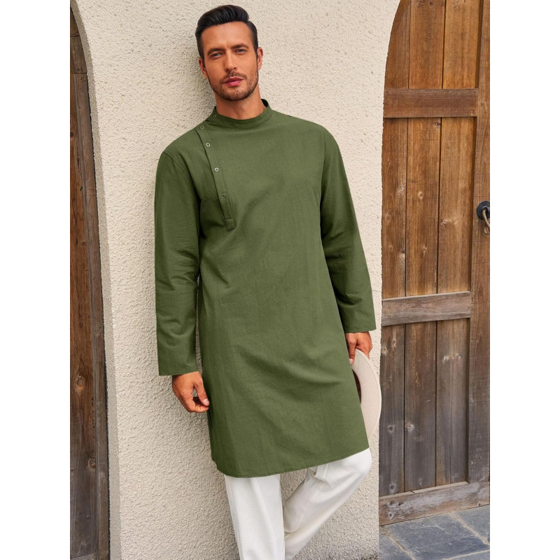 Męski kaftan, toba, szata, kos – Kurta Men Cotton recenzja i cena