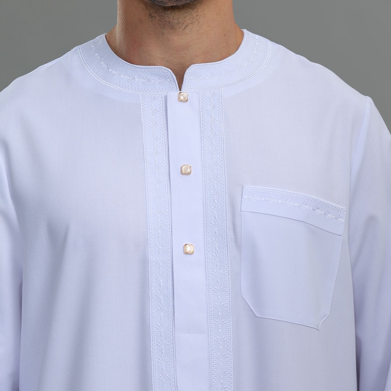 Męski kaftan thobe zapinany na – Kurta Men Cotton recenzja i cena